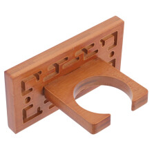 Erhu Wall Mount Wooden Stand with Hook for Clarinet Guitar