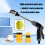 Multifunction Car Wash Sprays Tool with Flexible Hose 3 Adapters 4