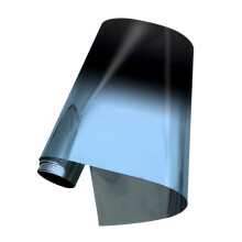 Zweifarbige-50cmX2m Blauer und schwarzer Verlauf