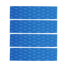4 Stück Schaumstoff-Surfbrett-Deck-Traktionspad,-Blau
