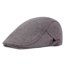 Cotton Flat Cap for Men and Women Adjustable Stretchy