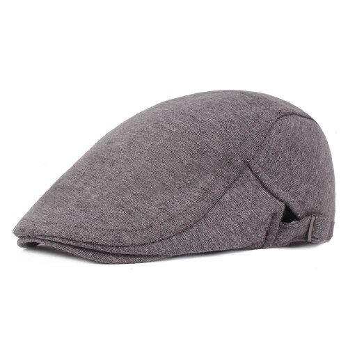 Cotton Flat Cap for Men and Women Adjustable Stretchy