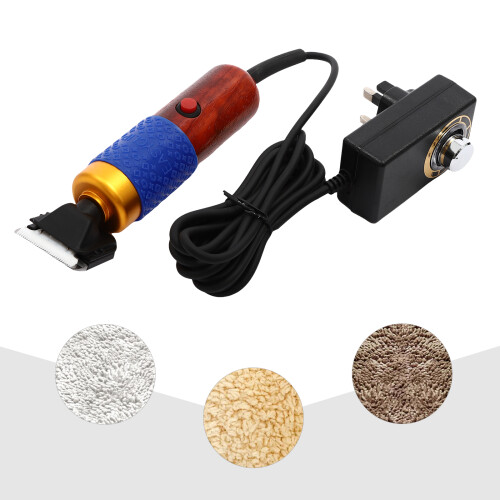 Carpet Trimmer Carpet Carving Clipper with Shearing Guide 2
