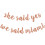 Miami Bachelorette Banner Rose Gold Glitter Pre-Strung 1