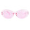 2 Retro Transparent Clout Goggles Oval Bold Mod Thick Framed Sunglasses 1
