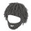 Knitted Beard Hat Grey Winter Cold Cap 1