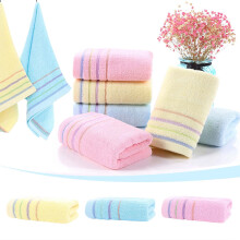 Cotton Hand Towels Pack of 3 14 x 30 inches Multicolor