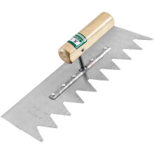 Tile Trowel Square Tip Notch Stainless Steel 10mm