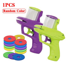Foam Disc Launcher Handheld Flying Disc 1 Pack