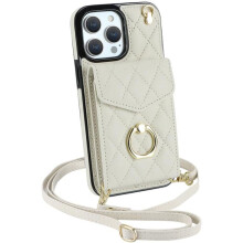 Leather Crossbody Phone Case with Wallet and Card Holder