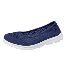 Breathable Lace-Up Flats – Lightweight Mesh, Wide Fit,