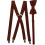 Men's X-back suspenders and bow tie set multiple colors 1
