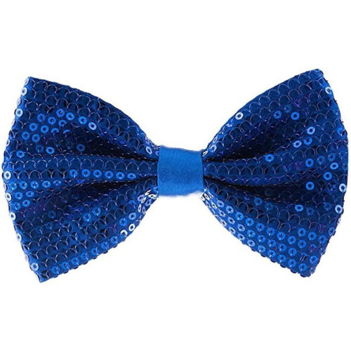 Men's Pre-Tied Bow Tie Shiny Sequin Adjustable Tuxedo Bow