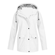 Women's Waterproof Rain Jacket Hooded Lightweight Breathable