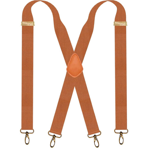Men's Snap Hook Suspenders Adjustable Retro Style