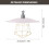 Heat Lamp for Chickens White Iron 1 Piece 6