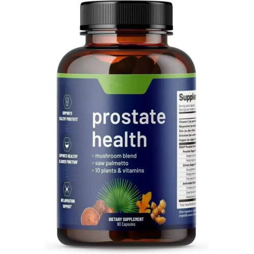 Prostate Health Capsules 90 Count Men's Prostate Support Herbal Formula TK Best Seller