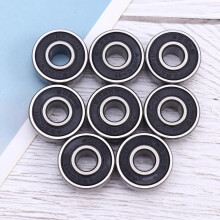 ROSENICE Steel Bearings 608 2RS 8 pcs for Skateboard Wheels