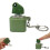 Croaking Toy Stress Reliever Keychain with Sound and Light 1