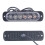Amber LED Emergency Strobe Light Bar 6 LEDs 1