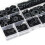 Black Plastic Flat Washers Nylon Assortment Set 800 pcs 9 6