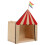 Desk Storage Box Red Wood 1 Piece 1