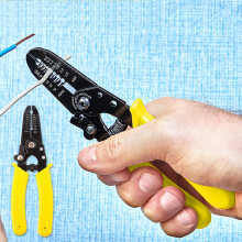 Wire Stripper Cutter for Electricians 6 inch