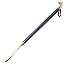 Horse Head Shoe Horn Wooden Metal 22 inch