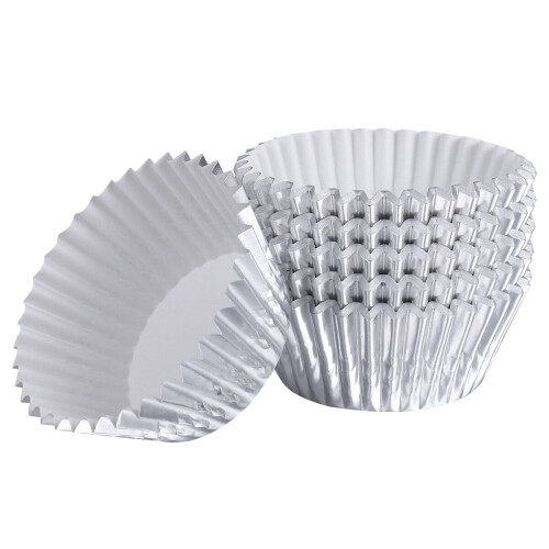 Aluminum Foil Baking Cups Wedding Use 100 Pcs 2.0 Inch
