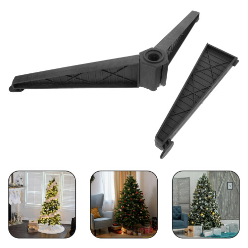 Plastic Christmas Tree Stand Black 1 Pack