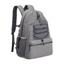 Tennis Bag Gray Backpack for Rackets and Sports Gear