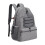 Tennis Bag Gray Backpack with Racket Compartment 1
