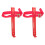 Fire Extinguisher Wall Bracket Heavy-Duty Iron 2 pcs 1