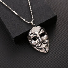Hip-Hop Style Necklace Vendetta Anonymous Unisex