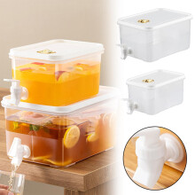 Vestitly Drink Dispenser Transparent 6.5L