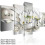 Modern Flower Canvas Wall Art Set 5 Pieces Unframed 3