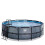 EXIT TOYS EXIT Stone Pool 15ft x 48in with Sand Filter Pump – Grey 1