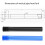 Alloy Bike Fork Steerer Tube 247 mm 1