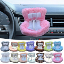 Doll Car Seat for 17cm Dolls 15x12x6cm with Air Vent Clip