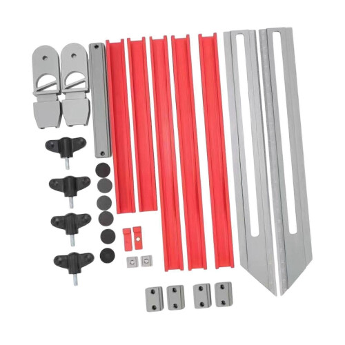 Stair Tread Template Tool Shelf Scribe Tool for Floor Cutting Drywall Riser