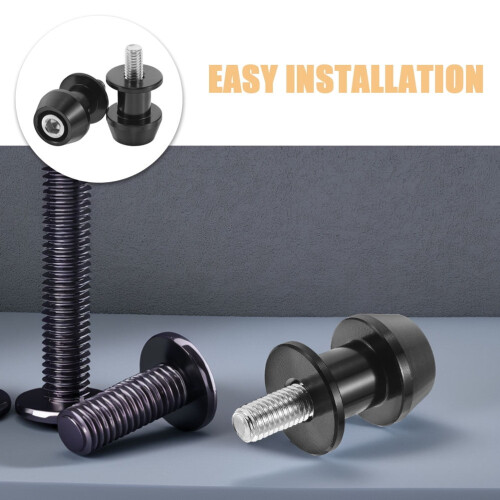 Swingarm Spools Screw Rust-Resistant 2 Pcs 2