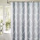 Κουρτίνα μπάνιου Scceatti Boho Γκρι 71x39 ίντσες από πολυεστέρα 1