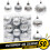 Ensemble de 50 boules de Noël 3D incassables 1