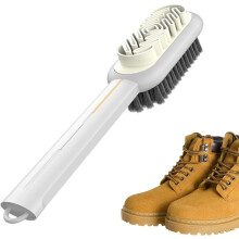 Suede Shoe Brush Double-Sided Rubber and Bristle 1 Piece