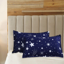 Taies d'oreiller en polyester doux et respirant (lot de 2)