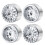 Ζάντες τροχών Micro Metal Beadlock 1,0 ίντσα 4 τεμάχια 1