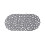 Douchemat, antislip badmat met zuignappen en afvoer. 1