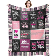 Couverture cadeau pour grand-mère, 127 x 152 cm