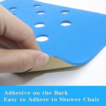 Bathroom Shower Chair Shower Chair Elderly Folding Bath Chair Adhesive Anti Slip And Warm Seat Cushion