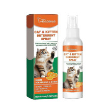 (2pcs) Cat Deterrent Spray Natural Scratching Cats Anti Scratch Spray No Stimulation Orange Fragrance Sofa Furniture Protectors